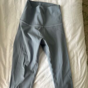 lululemon athletica High-Rise Leggings in Dusty Blue